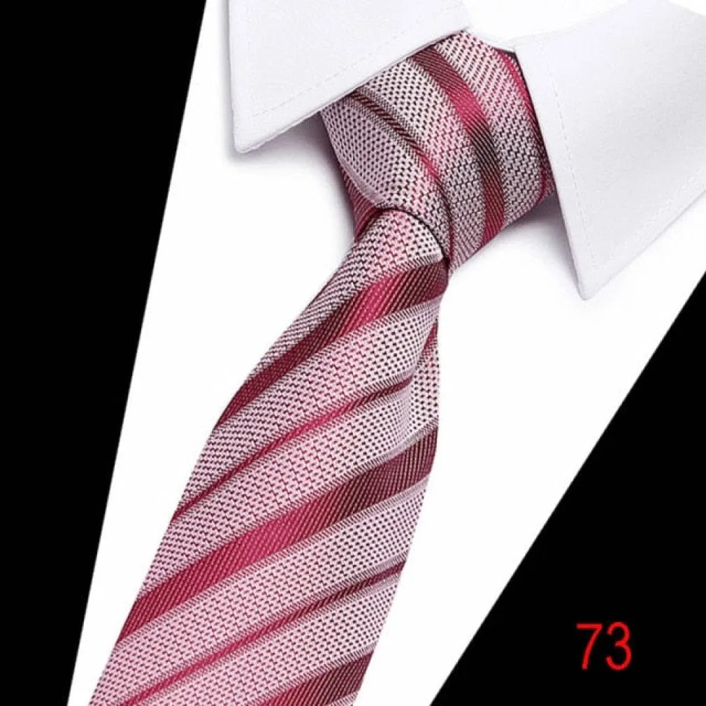 ContiNent 33 100% Silk tie 7.5 cm floral necktie high fashion plaid ties for men slim cotton cravat neckties