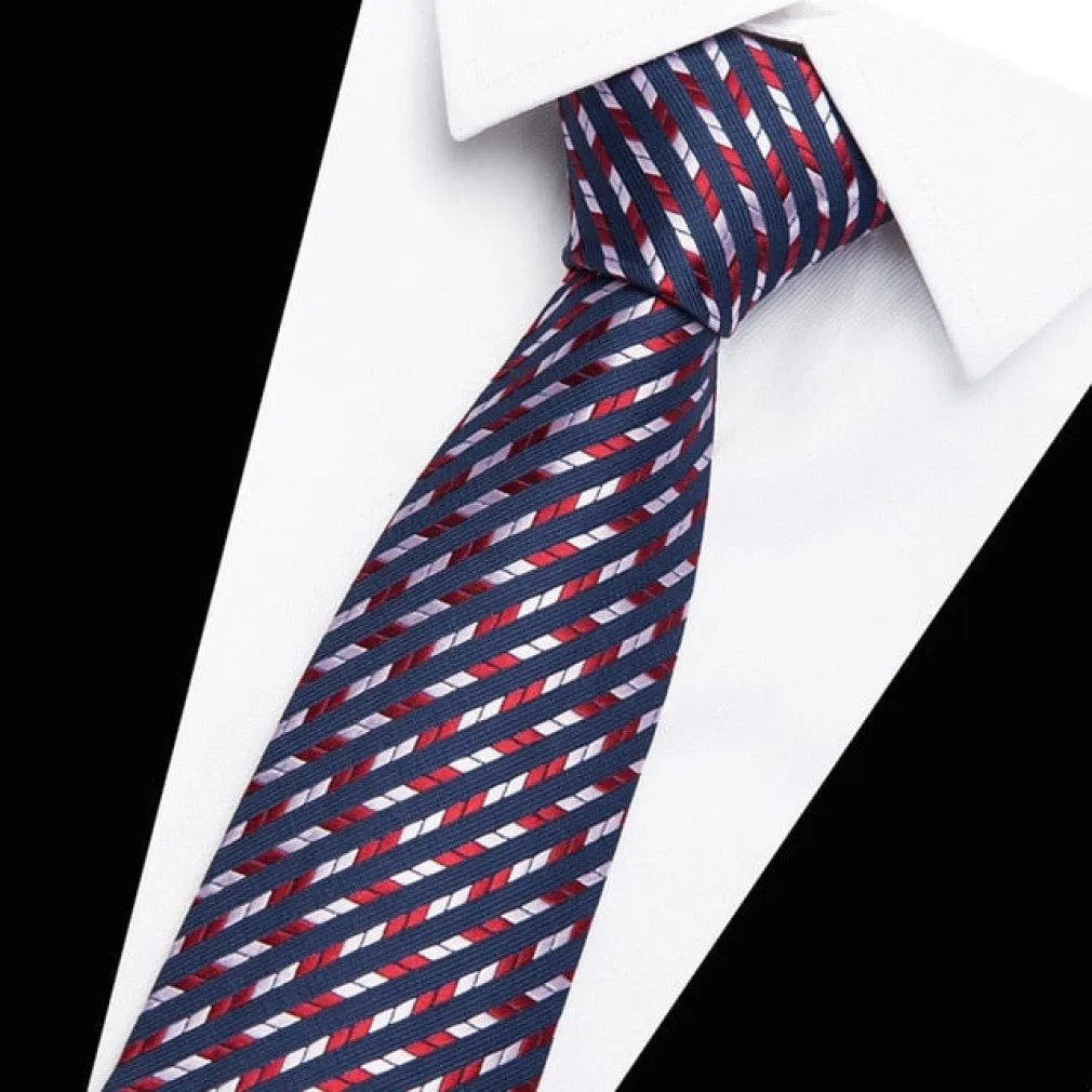 ContiNent 33 100% Silk tie 7.5 cm floral necktie high fashion plaid ties for men slim cotton cravat neckties