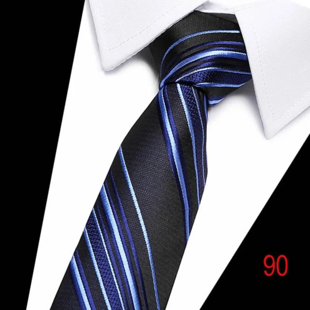 ContiNent 33 100% Silk tie 7.5 cm floral necktie high fashion plaid ties for men slim cotton cravat neckties