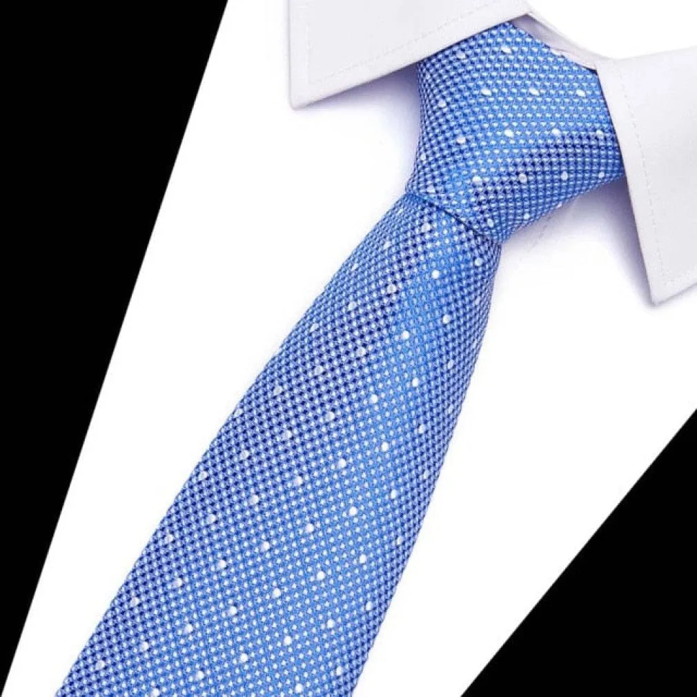 ContiNent 33 100% Silk tie 7.5 cm floral necktie high fashion plaid ties for men slim cotton cravat neckties