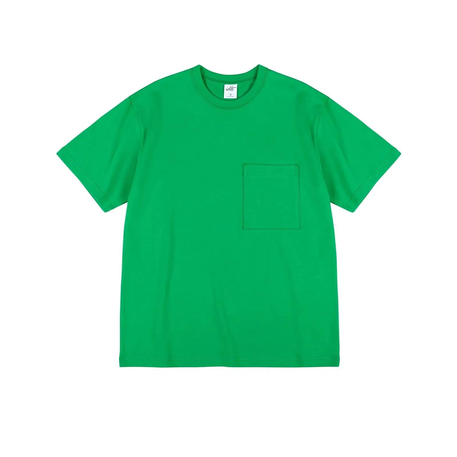 Contrast Line Pocket T-shirt