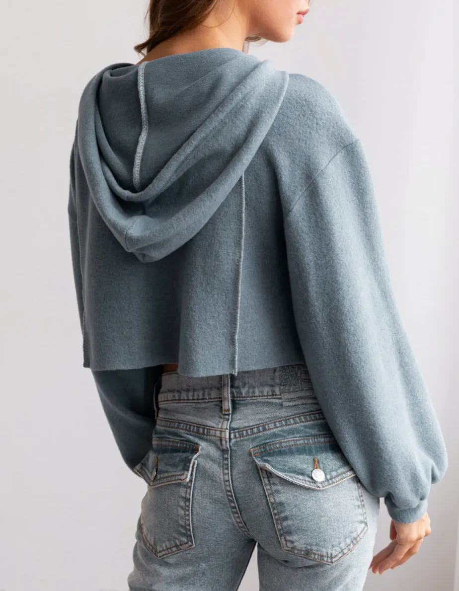 Contrast Stitch Hoodie