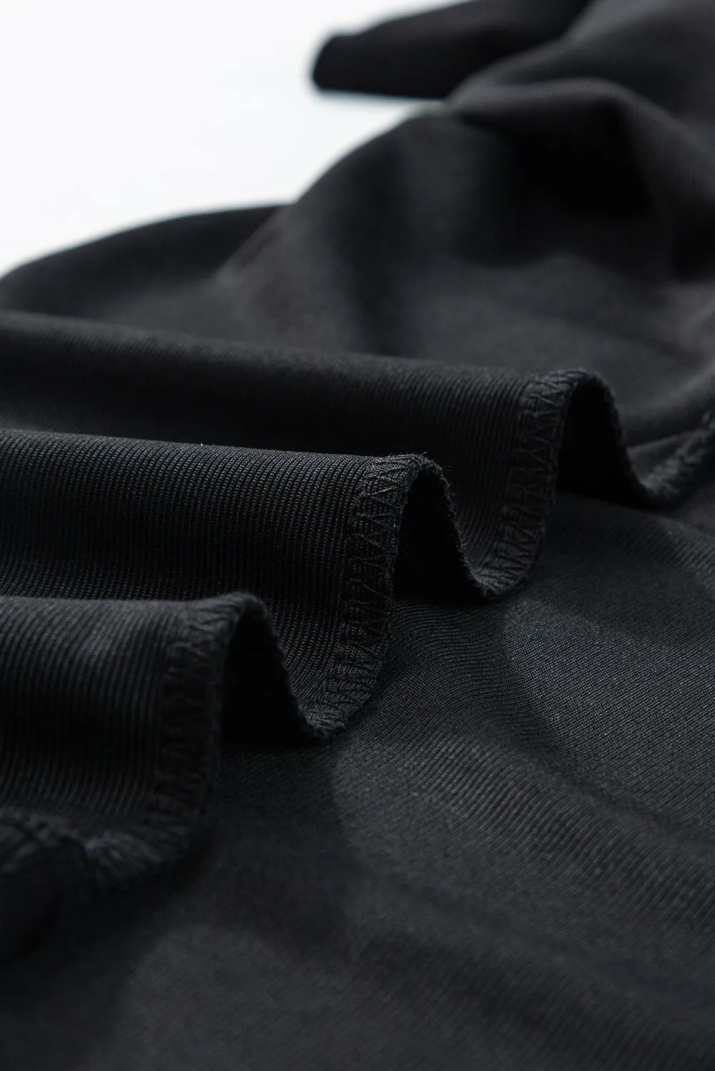 Cowl Neck Bat Sleeve T Shirt