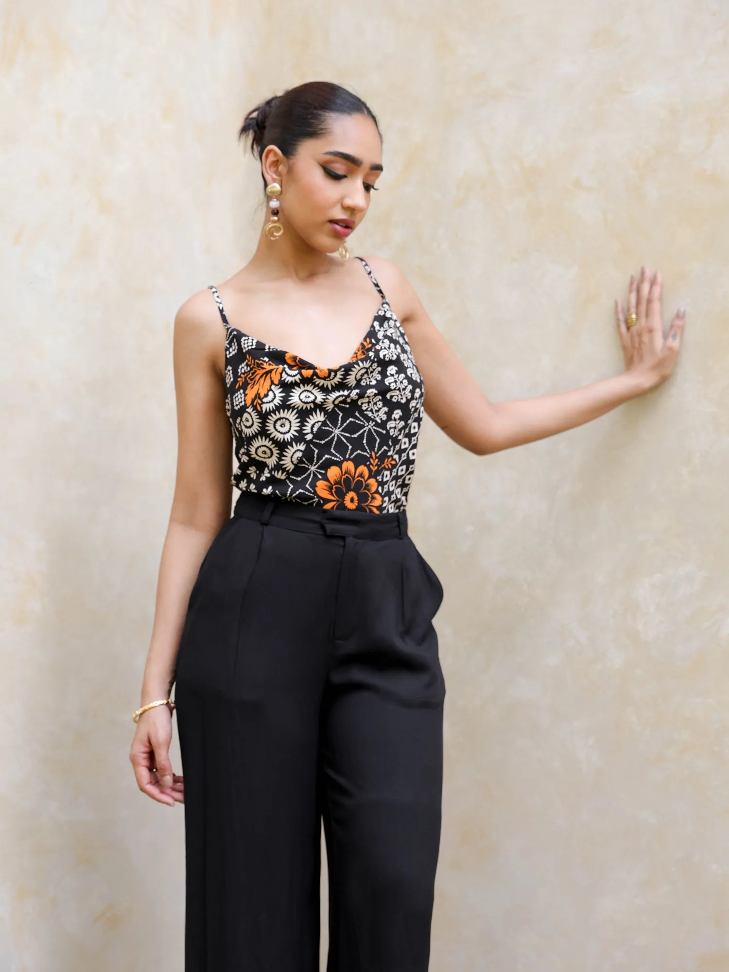Cowl Neck Cami Top