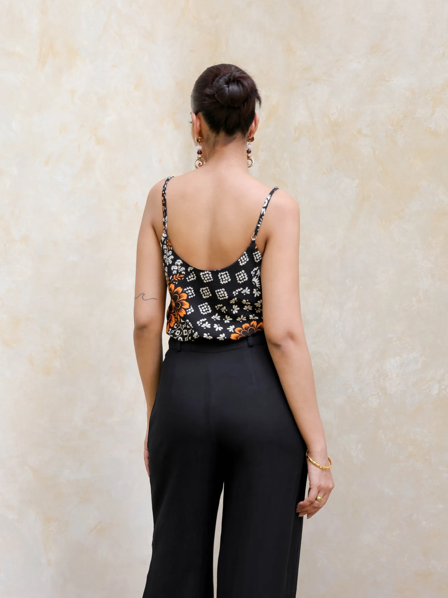Cowl Neck Cami Top