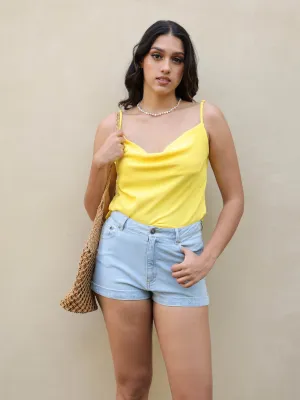 Cowl Neck Cami Top