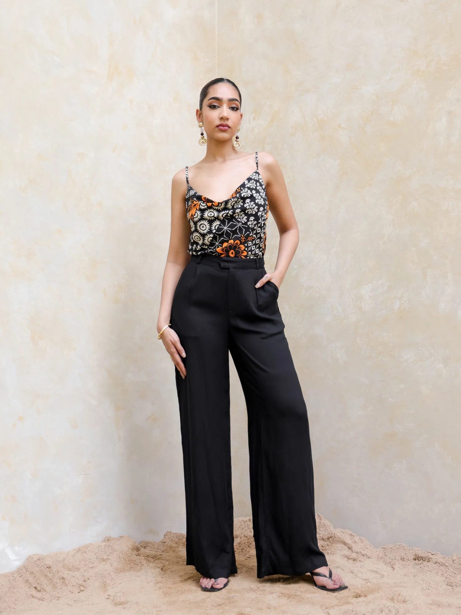 Cowl Neck Cami Top
