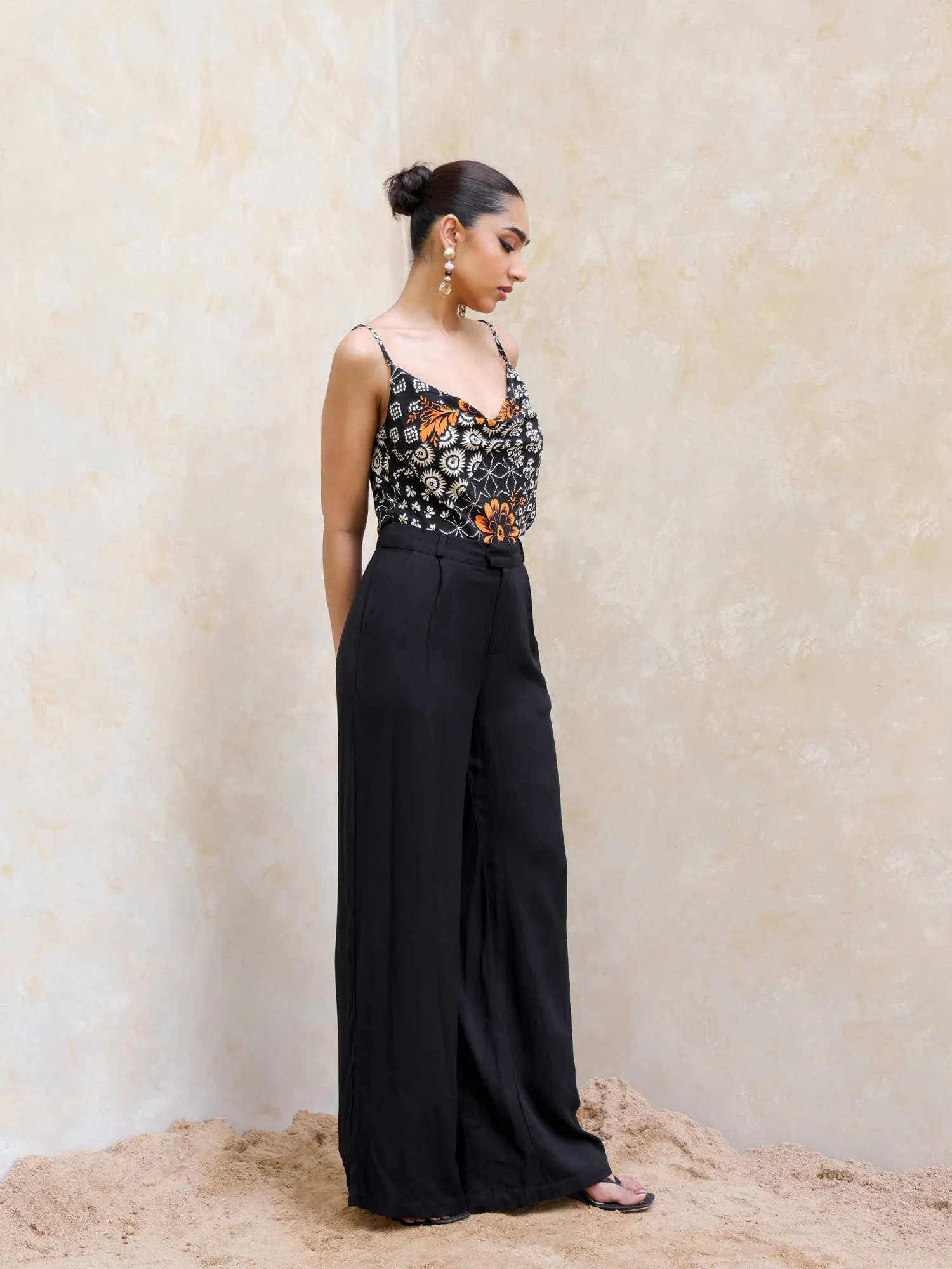 Cowl Neck Cami Top