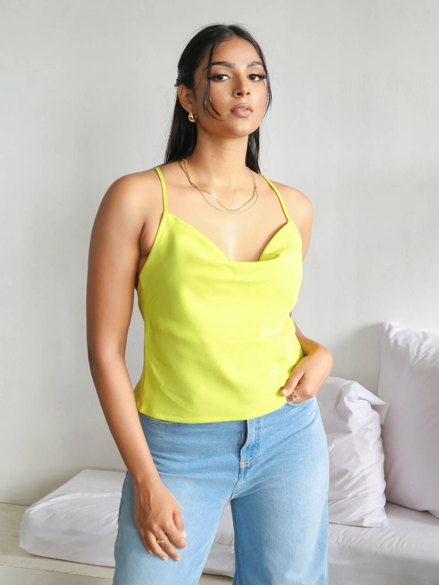 Cowl Neck Top