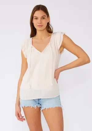 Cressida Flutter Sleeve Top