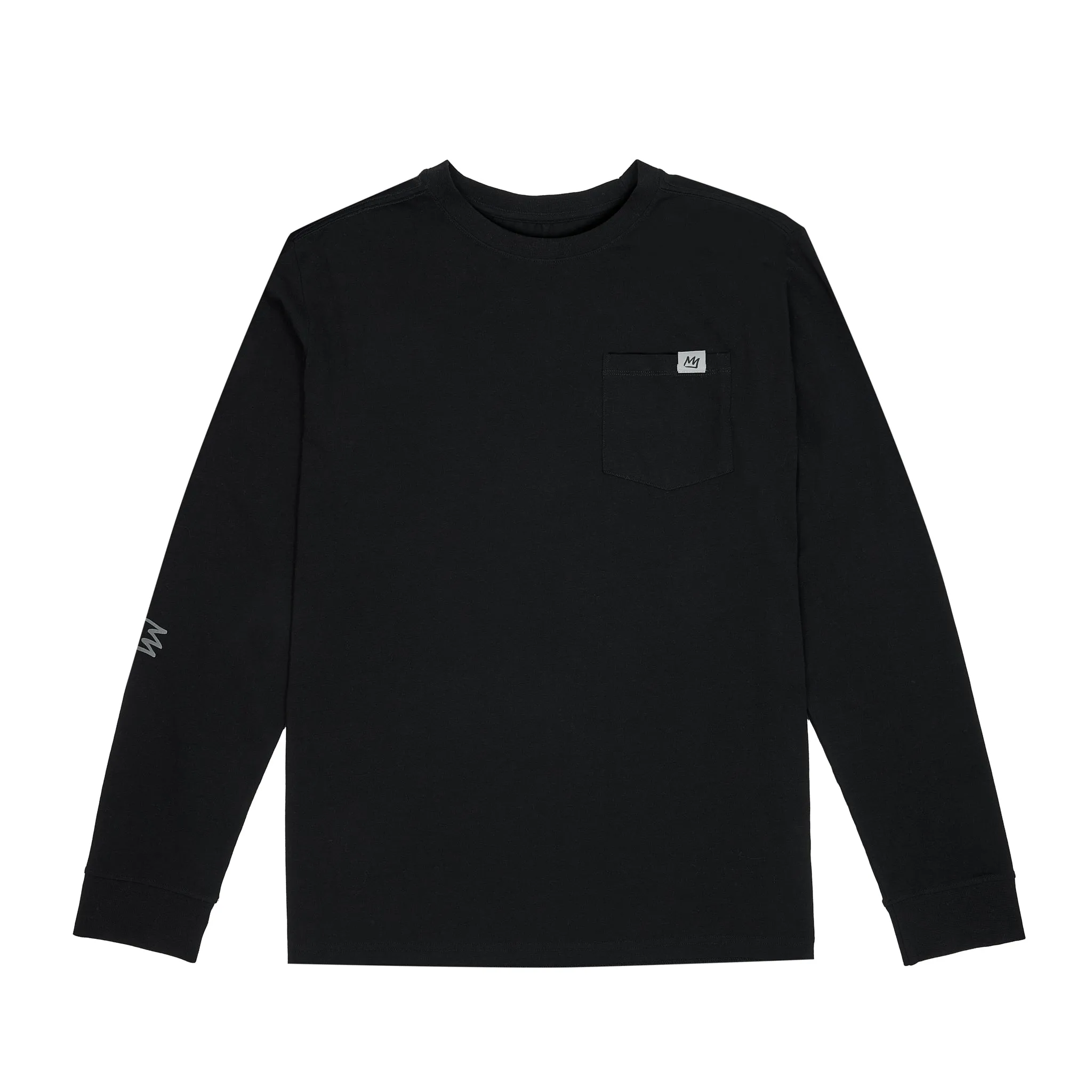 CROWN LS POCKET TEE