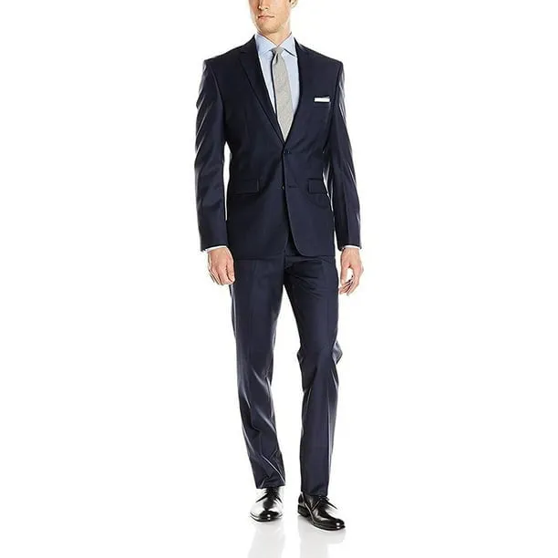 CT101 - CREATIVE SLIM FIT 2PC SUIT NAVY BLUE