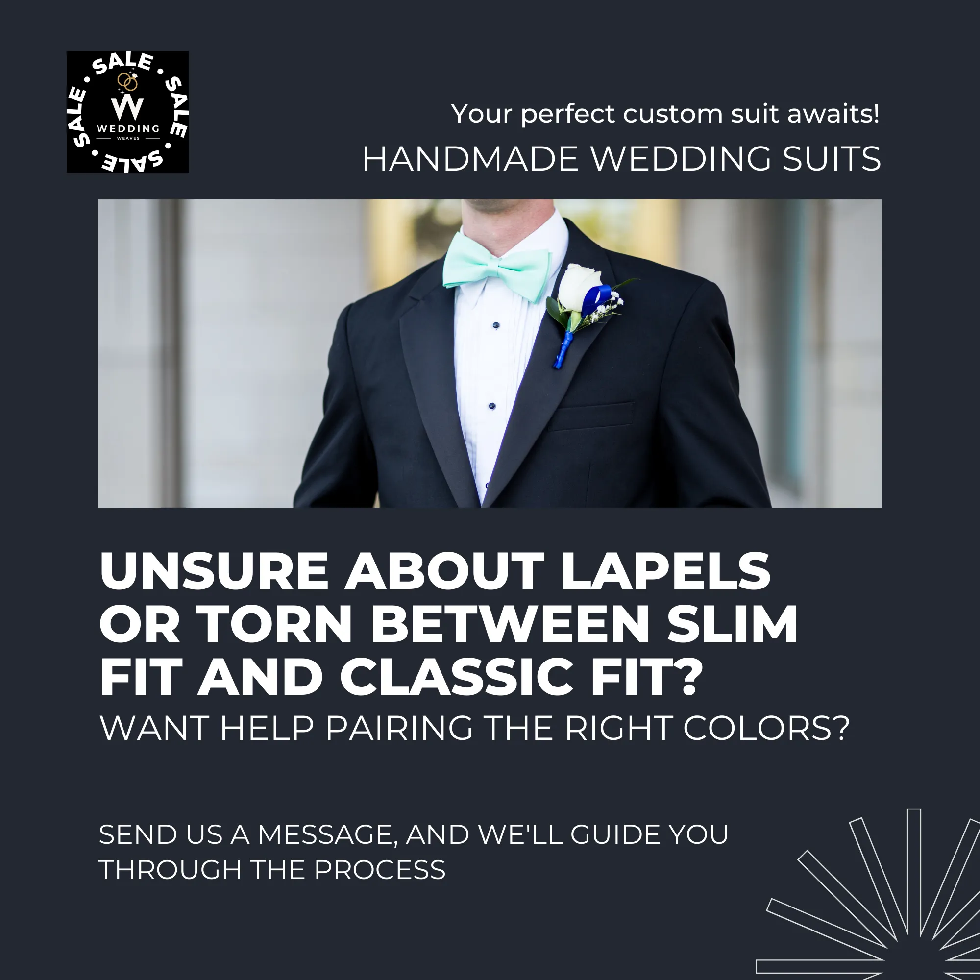 Custom Three-Piece Black Jacquard Suit for Men - Elegant Wedding & Engagement Attire
