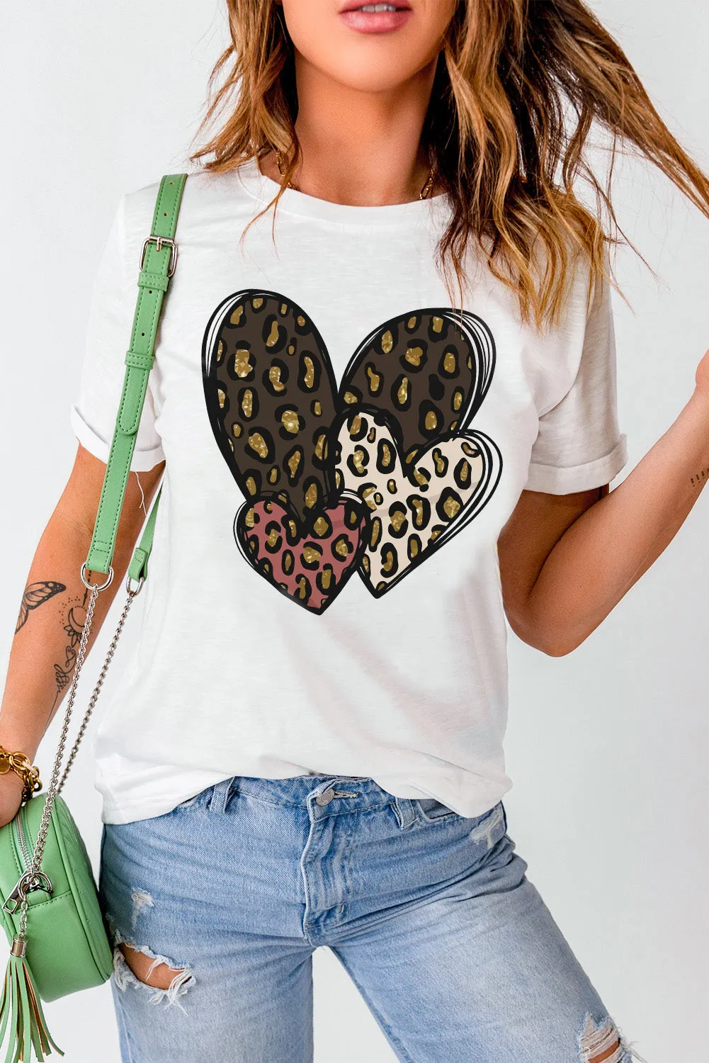 Cute Graphic Print T Shirt