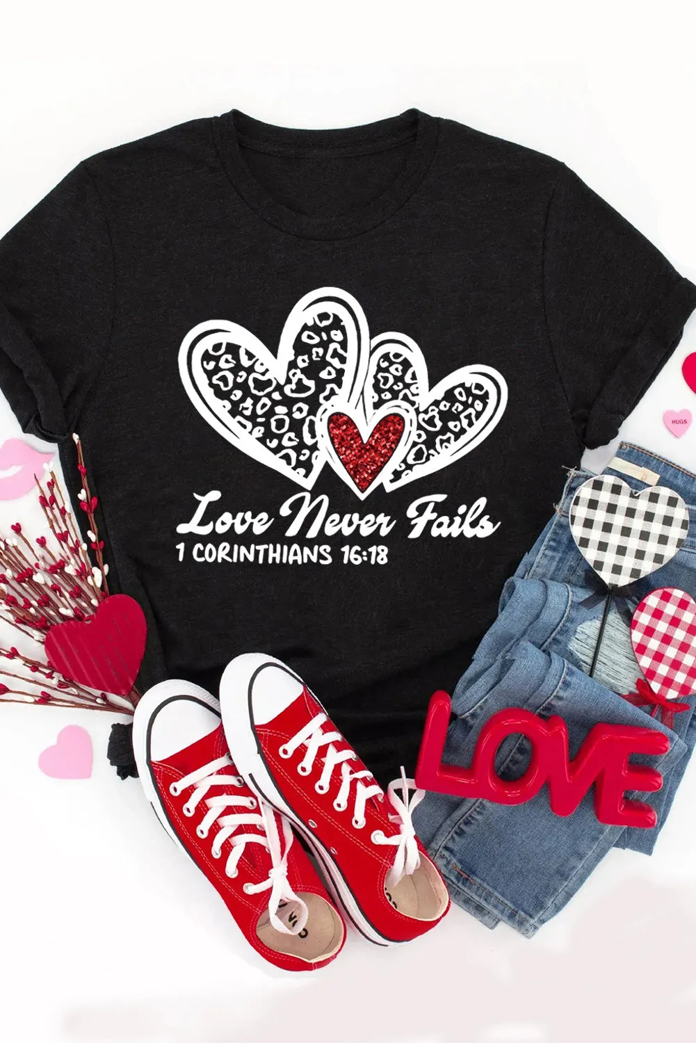 Cute Graphic Print T Shirt