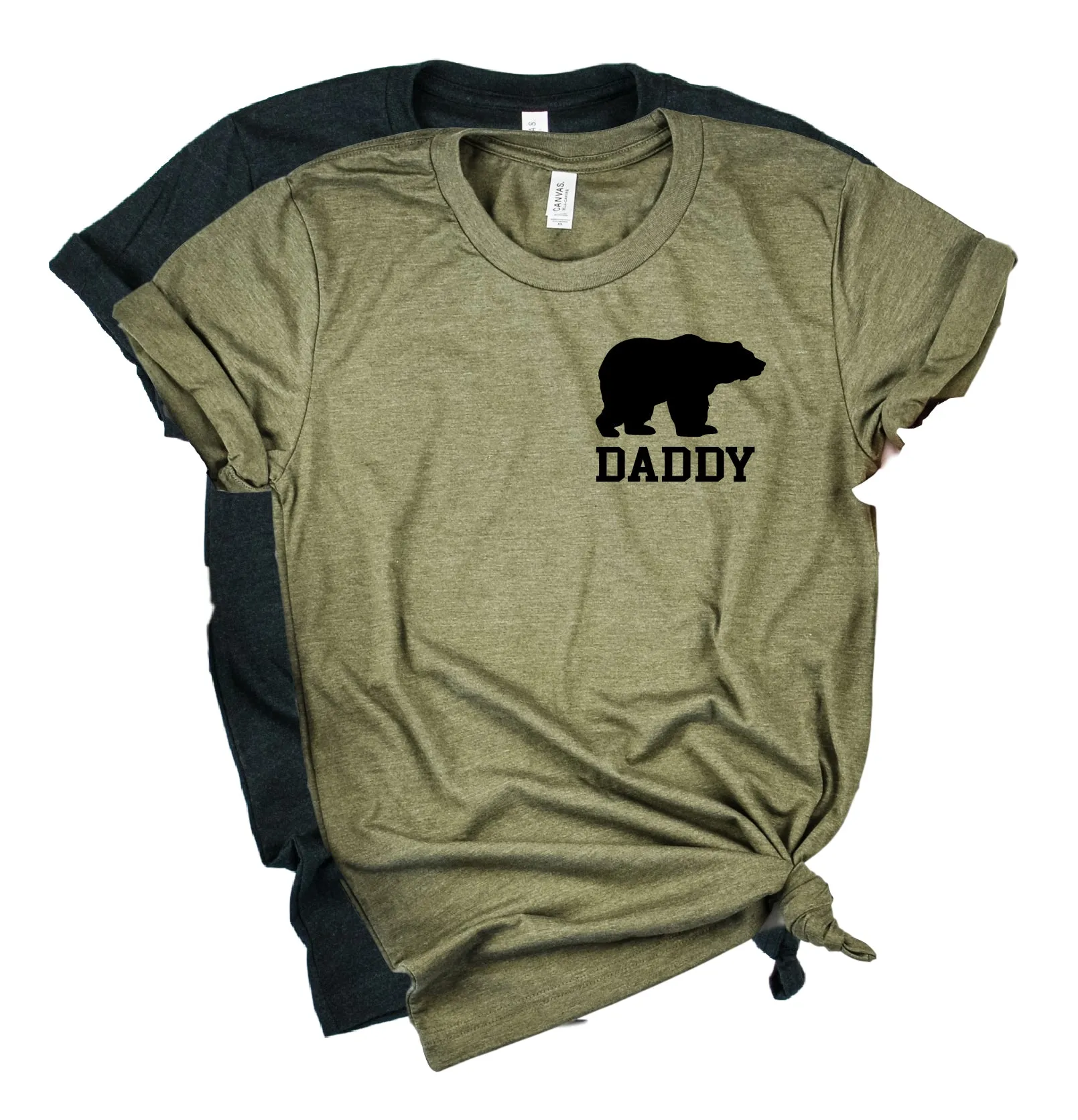 Daddy Bear Pocket Shirt | Mens Shirt | Dad Shirt | Husband Shirt