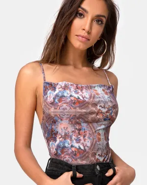 Dais Bodice in Velvet Palace Print