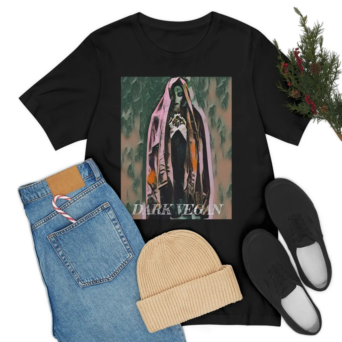 Dark Vegan Short Sleeve Tee