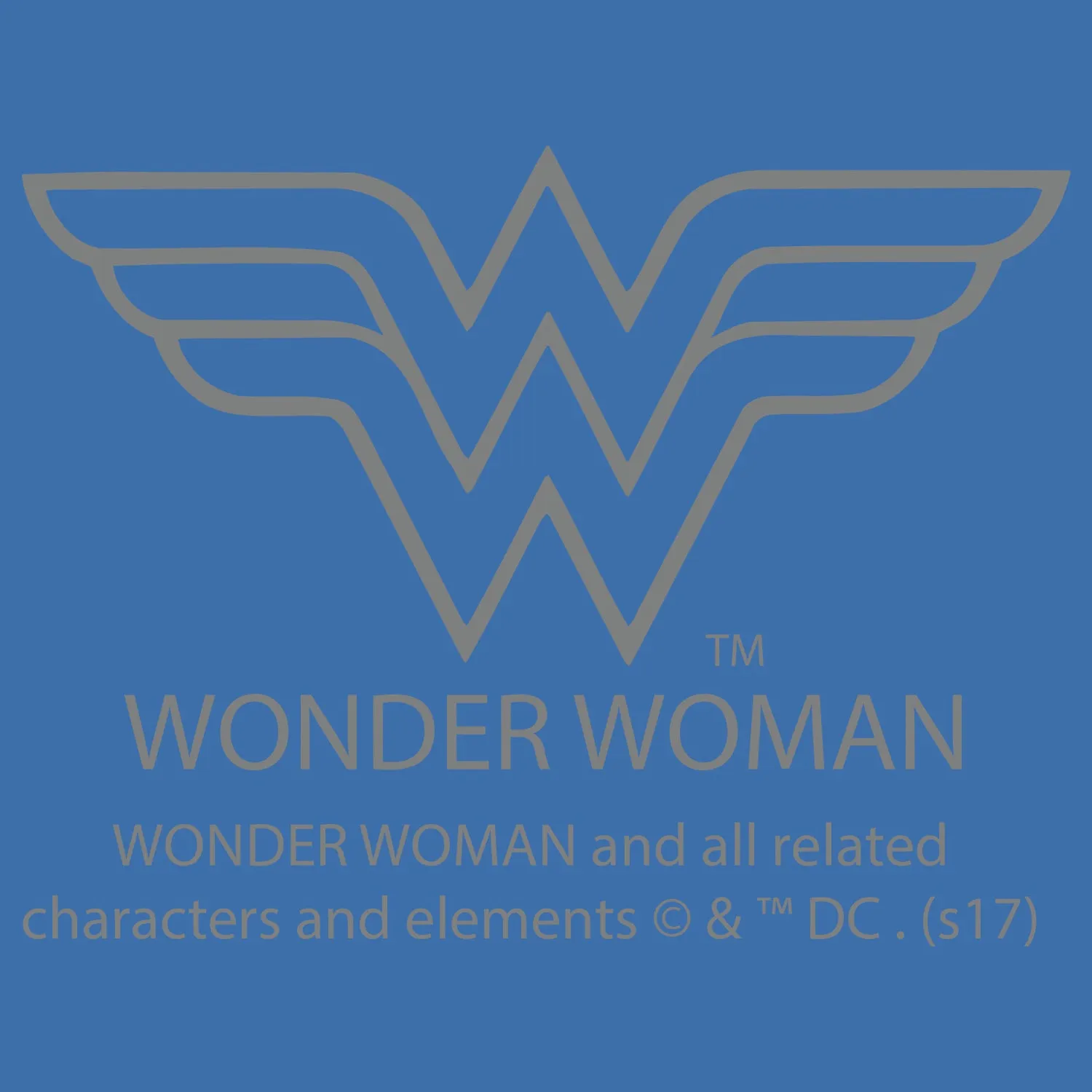 DC Comics Wonder Woman Character Spray Star Official Women's T-shirt