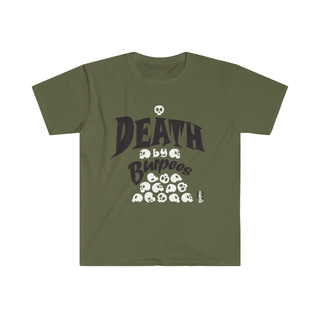 Death by Burpees - Men's Fitted Workout T Shirt