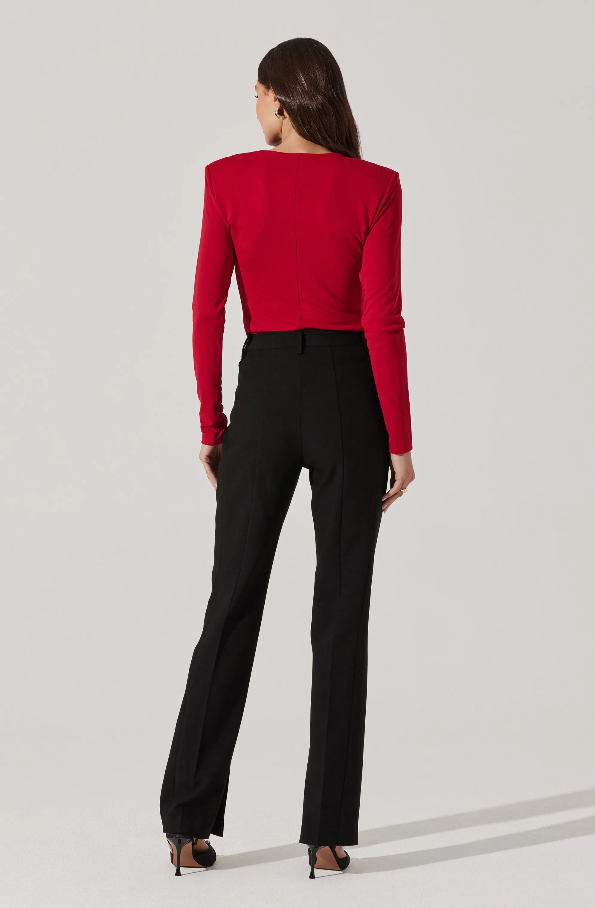 Deep Cowl Neck Top