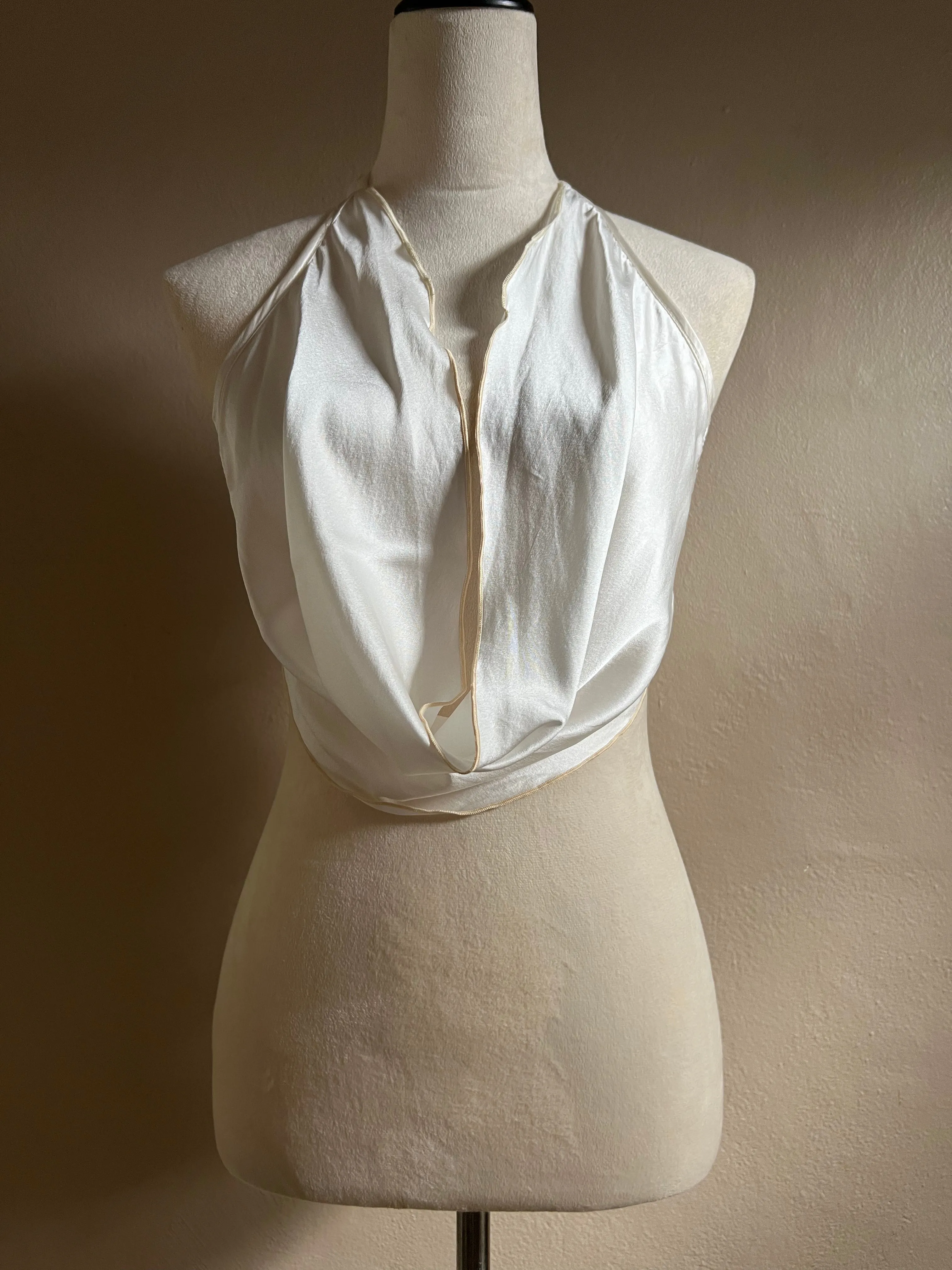 Deep Cowl Neck