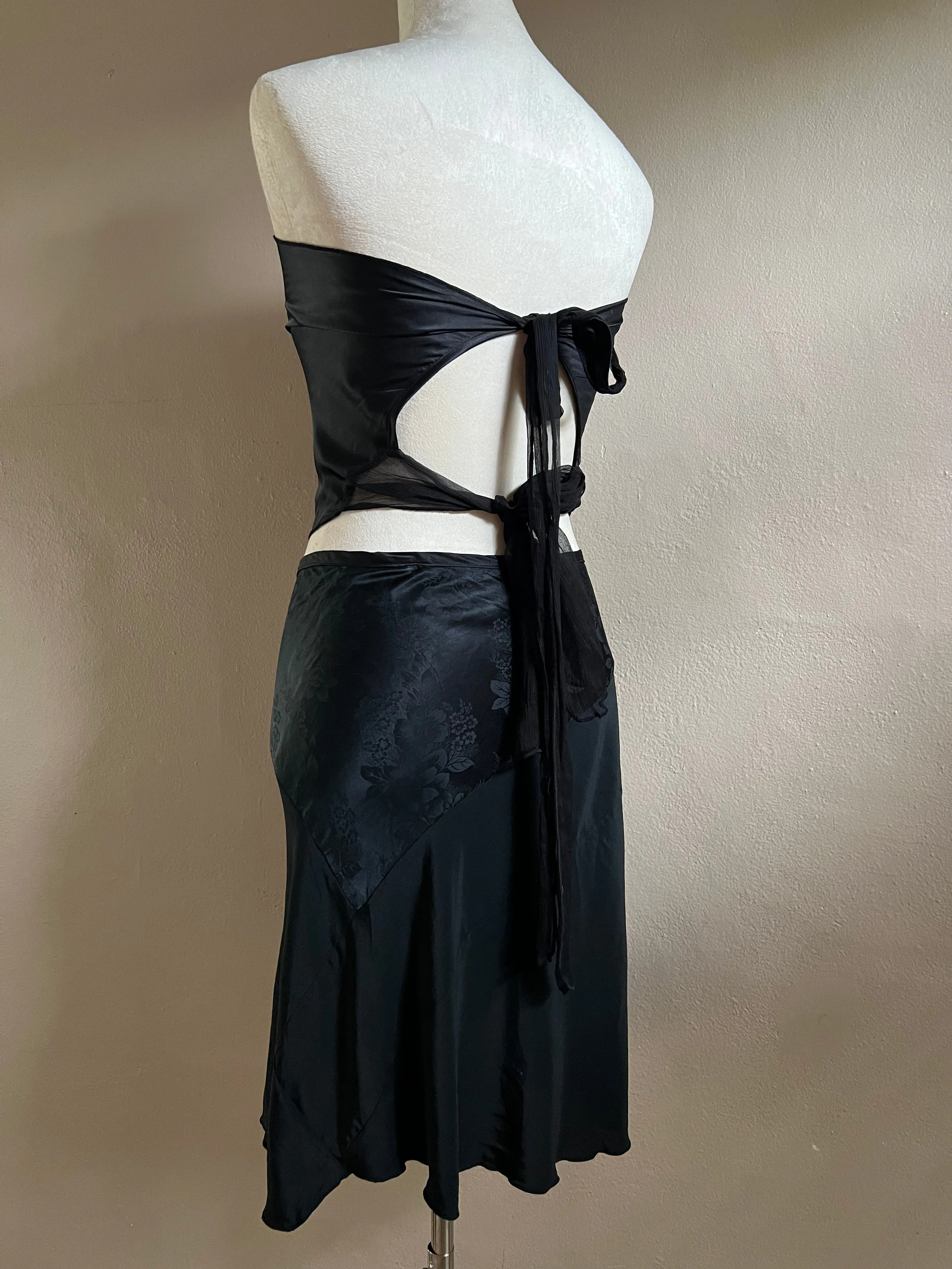Deep Cowl Neck
