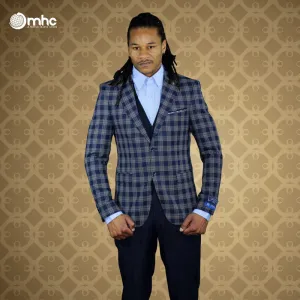 Delmont 3 Piece Fashion Suits
