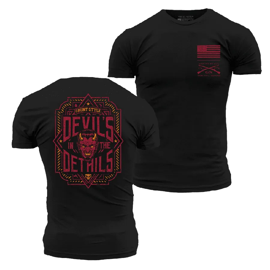 Devils In The Details T-Shirt - Black