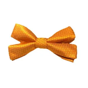 Diamond Pattern Orange Blue Cavalz Bow Tie (Citrus)