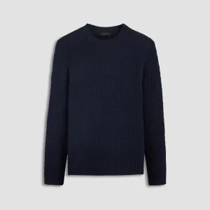 Diamond Stitch Crew Neck Sweater