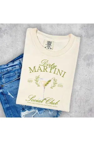 Dirty Martini Cocktail Club Comfort Colors T-Shirt