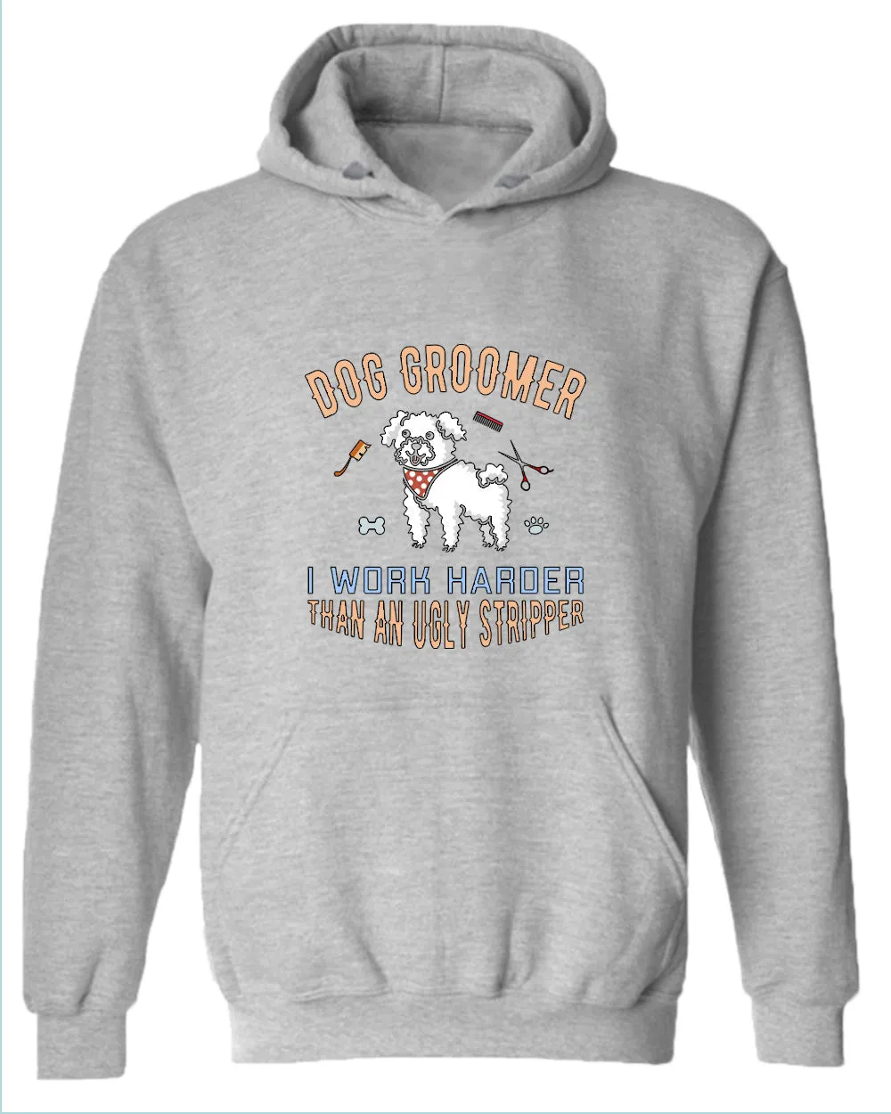 Dog groomer hoodie, funny dog groomer hoodies
