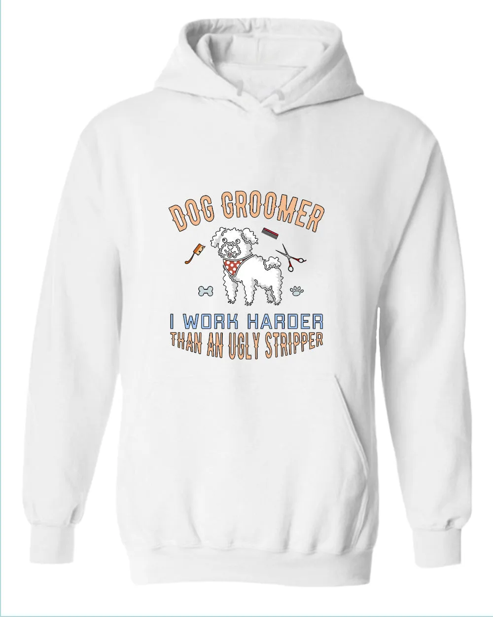 Dog groomer hoodie, funny dog groomer hoodies