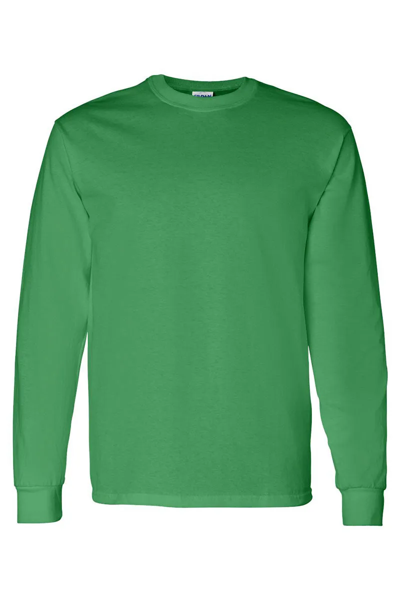 Don't Hide Crazy Mardi Gras Heavy Cotton Long Sleeve Adult T-Shirt