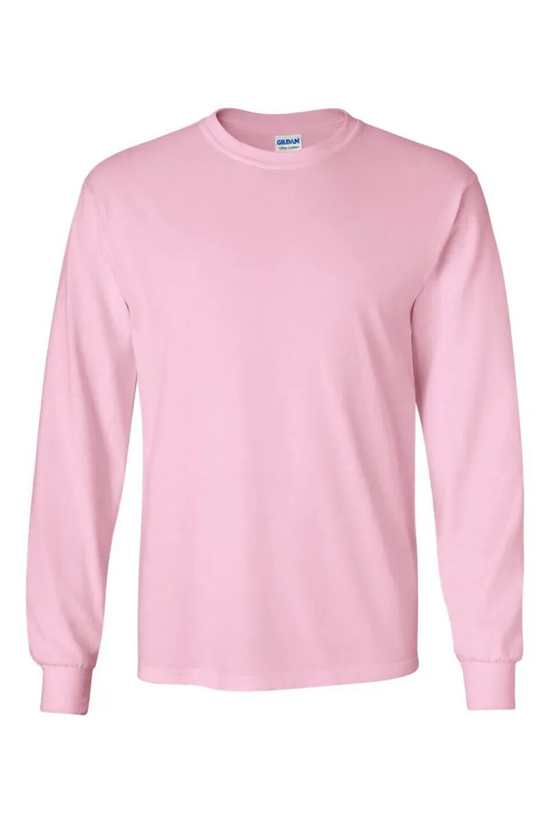 Don't Hide Crazy Mardi Gras Heavy Cotton Long Sleeve Adult T-Shirt