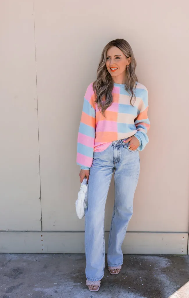 Dorotea® | Colorful spring sweater