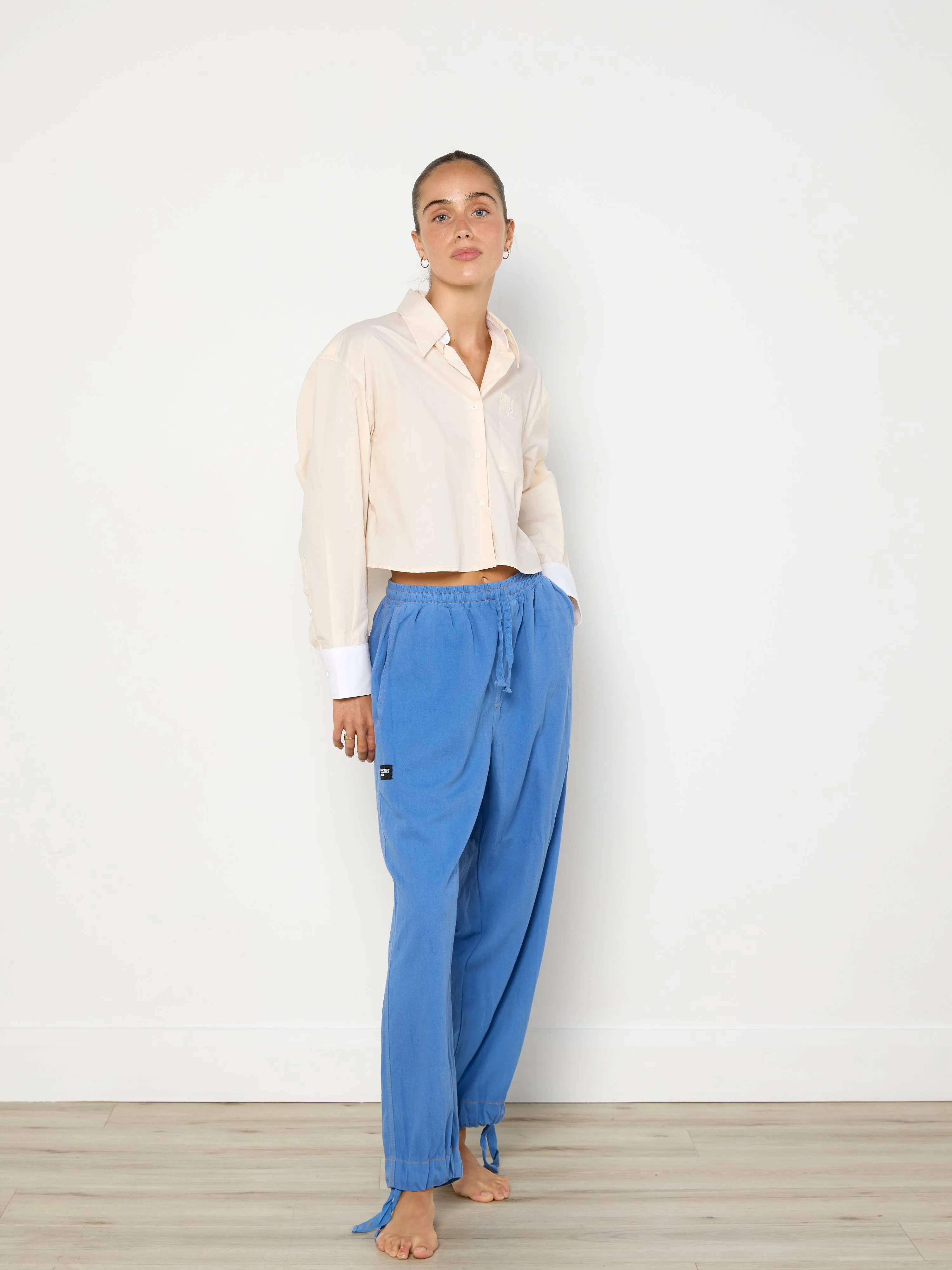 Double Rainbouu Elastic Pants