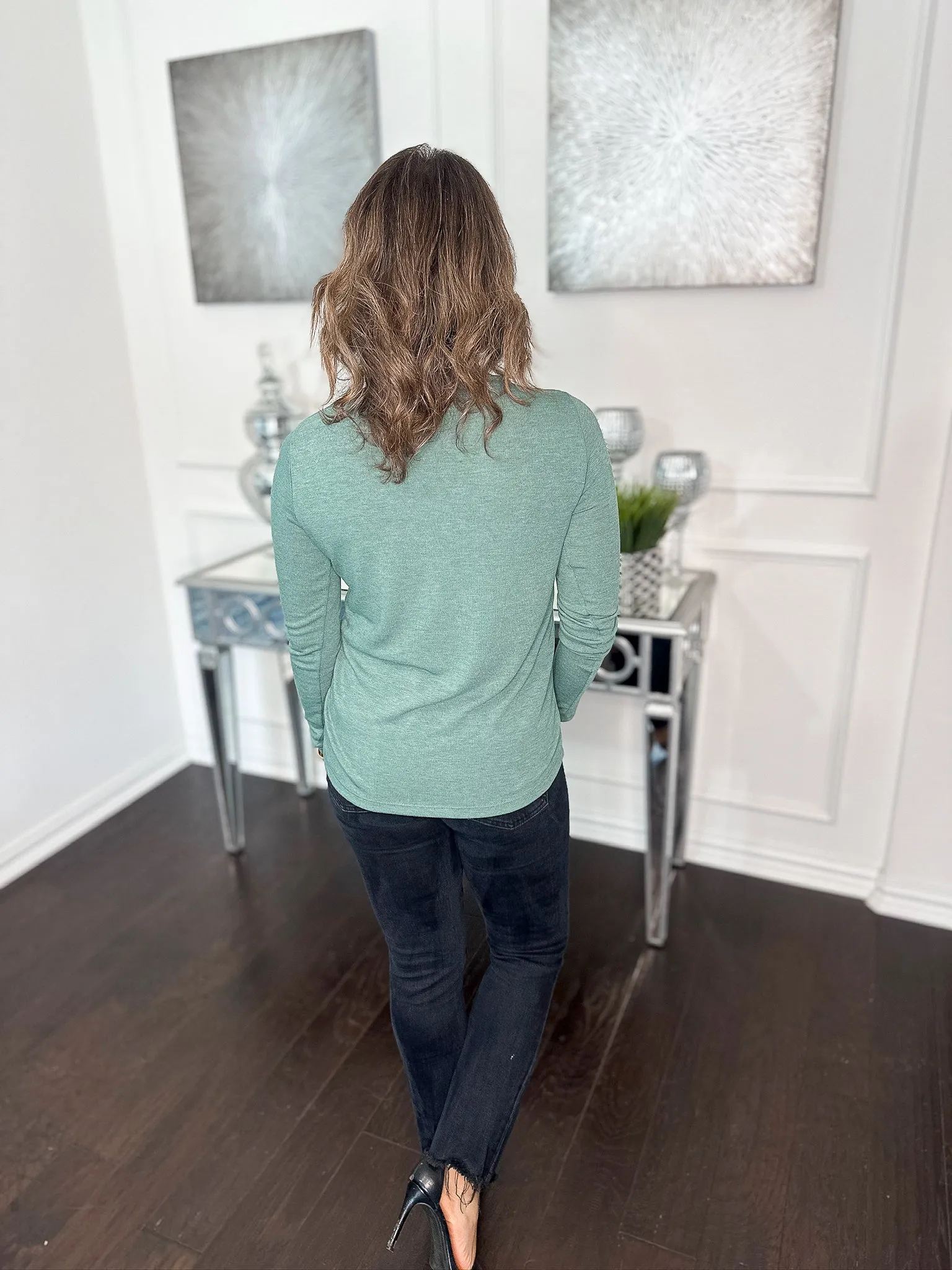 Down to Chill Long Sleeve Top