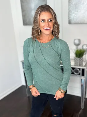 Down to Chill Long Sleeve Top