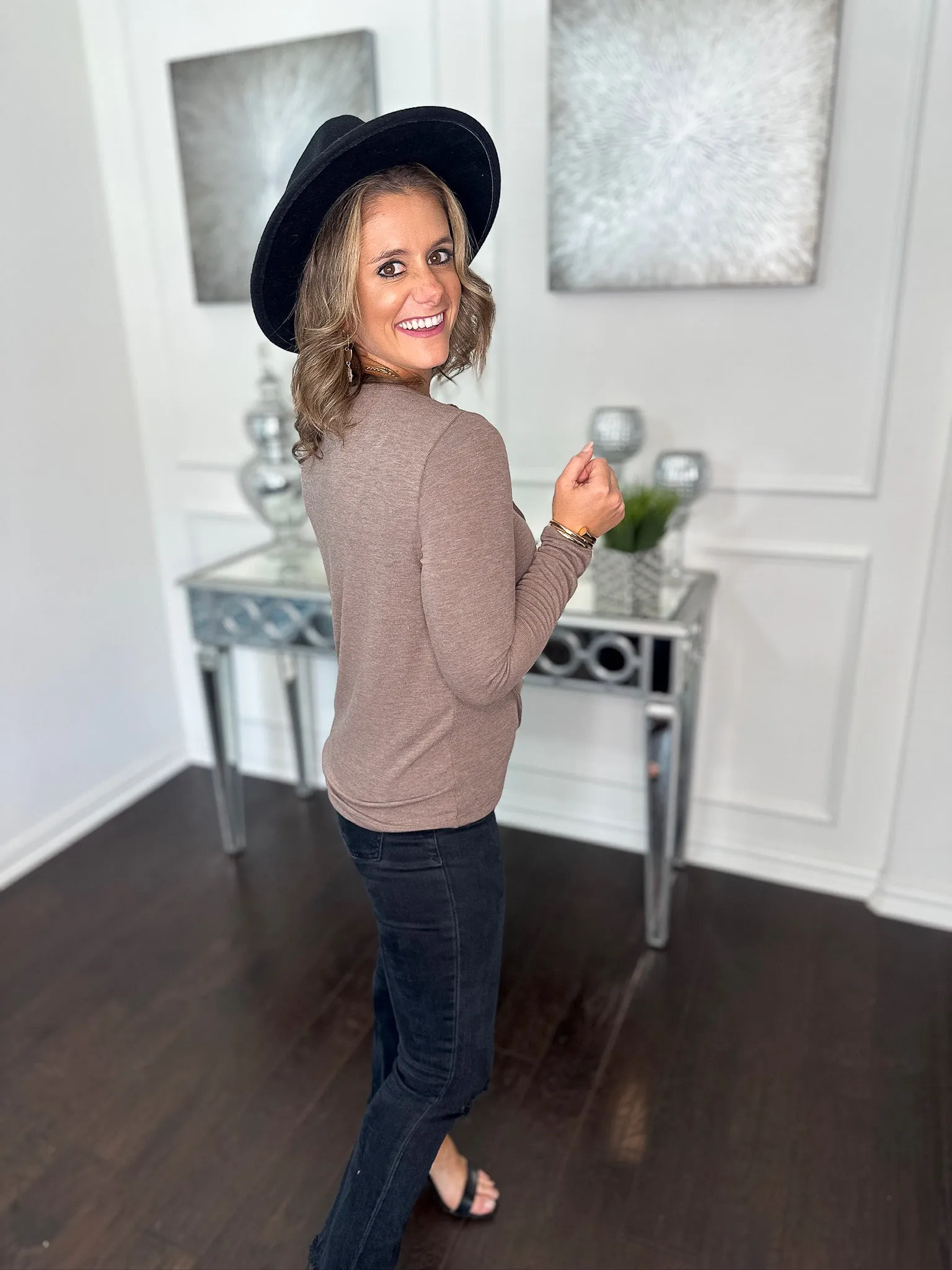 Down to Chill Long Sleeve Top