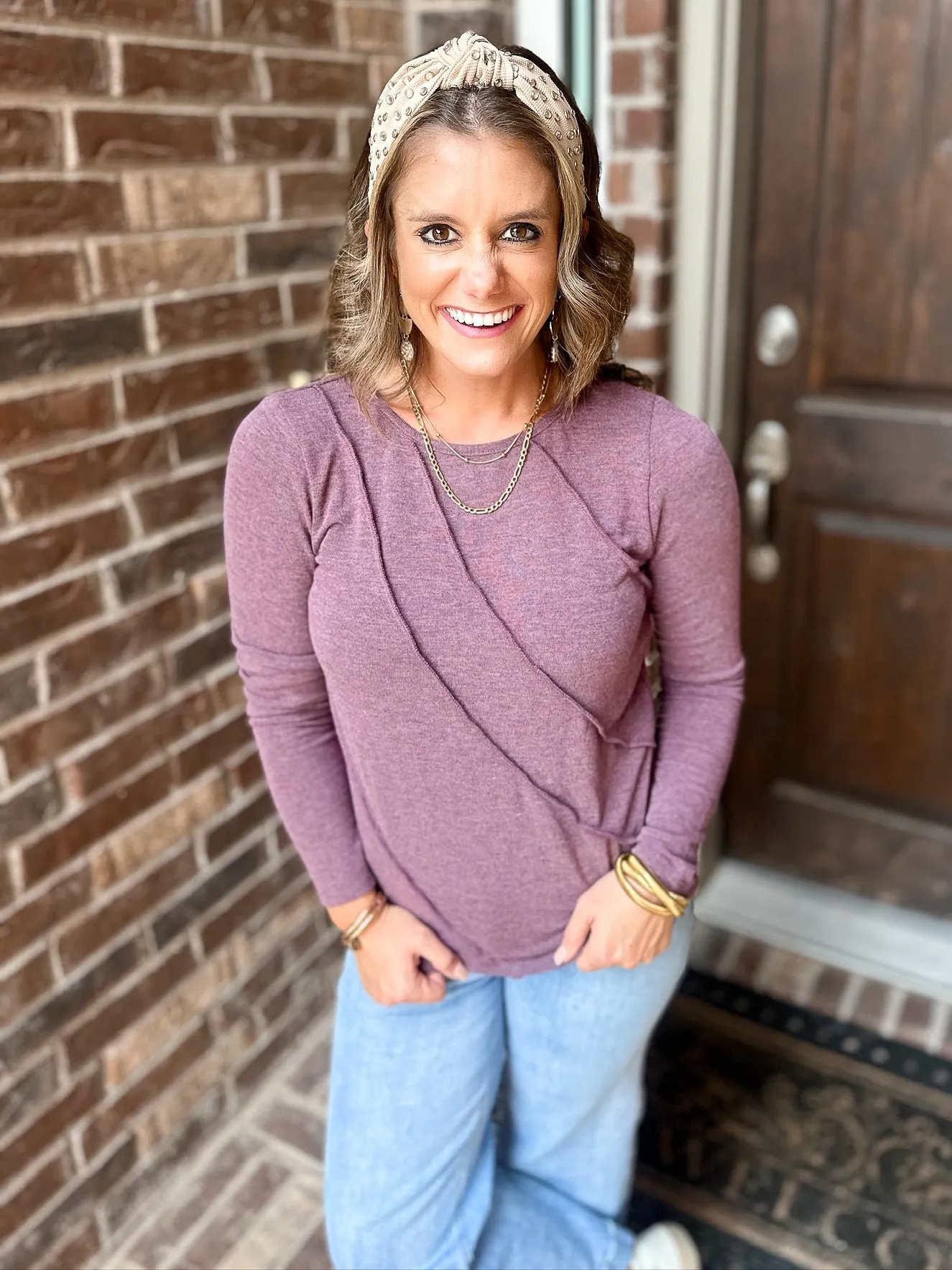 Down to Chill Long Sleeve Top