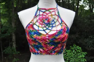 Dreamcatcher Crop Top - Crochet Pattern