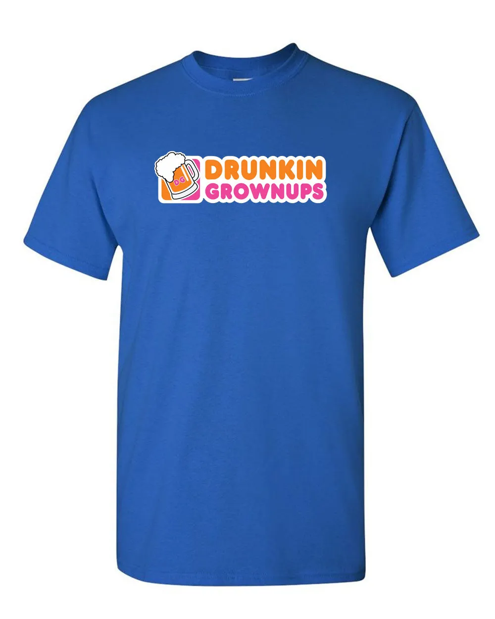 Drunkin' Grownups T-shirt beer t-shirt funny party tees