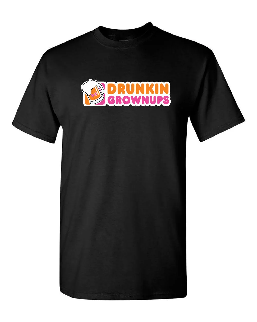 Drunkin' Grownups T-shirt beer t-shirt funny party tees