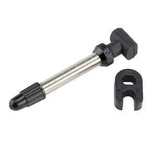 DT Swiss Brass Tubeless Valve Stems - Silver - 40mm