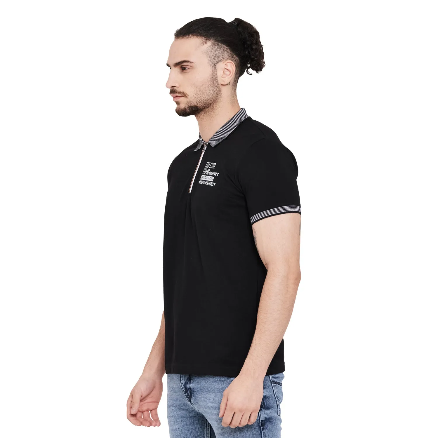 Duke Stardust Men Half Sleeve Cotton T-Shirt (LF4988)