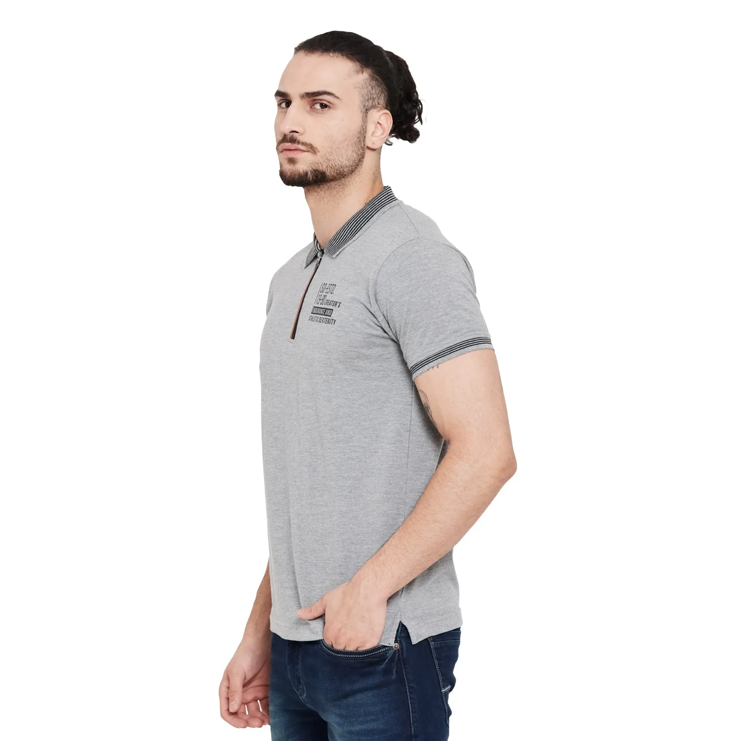 Duke Stardust Men Half Sleeve Cotton T-Shirt (LF4988)