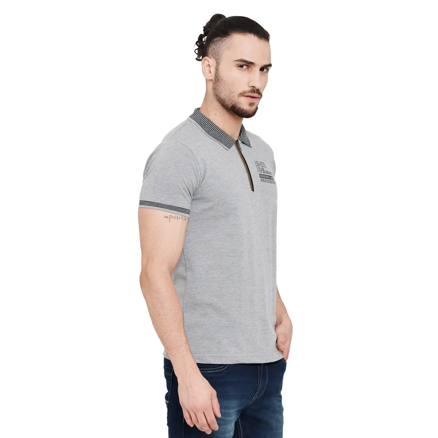 Duke Stardust Men Half Sleeve Cotton T-Shirt (LF4988)