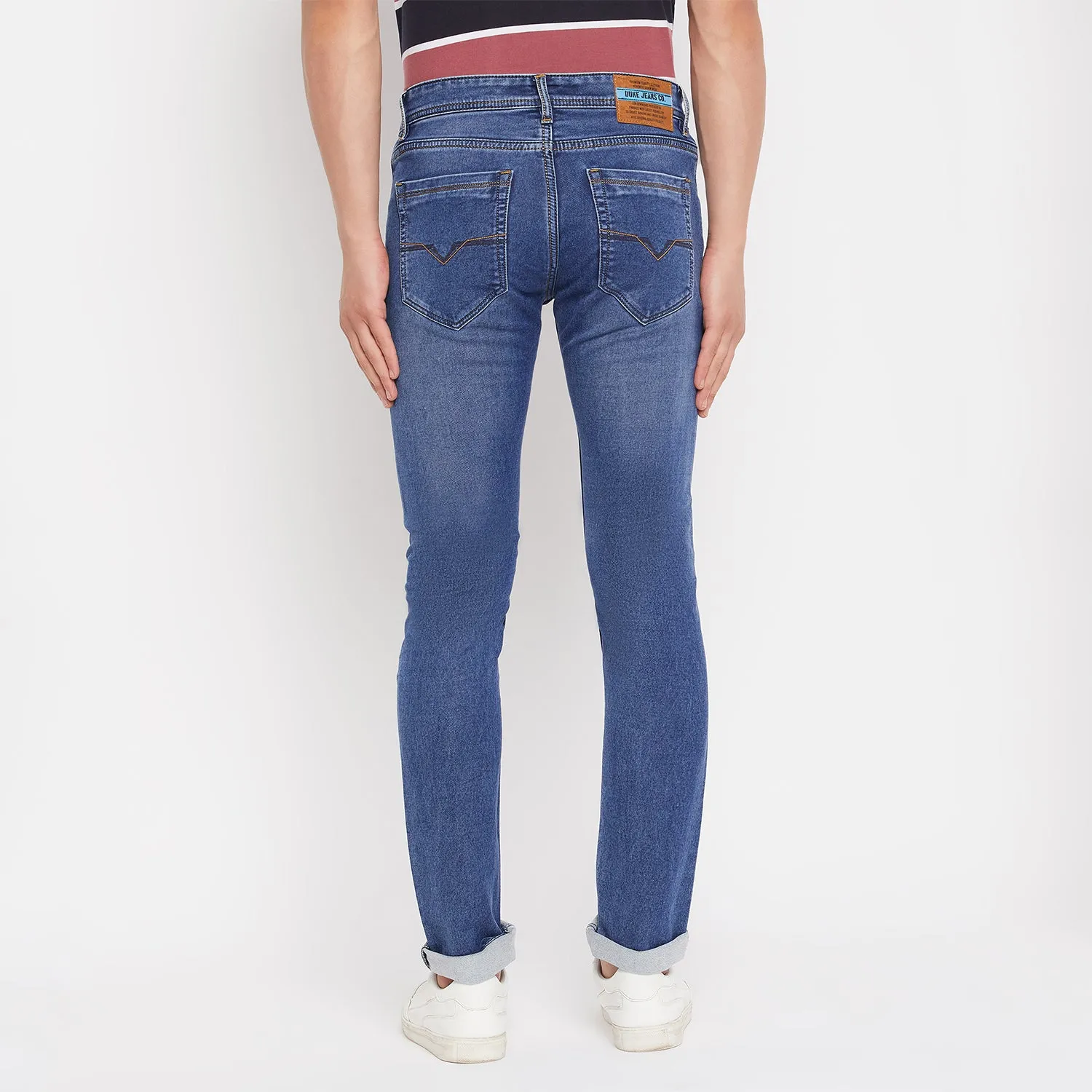 Duke Stardust Men Narrow Bottom Stretchable Jeans (SDD5579)
